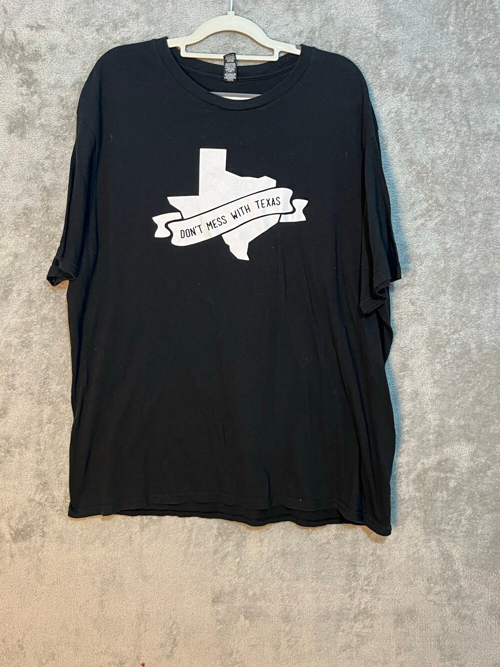 Don't Mess With Texas T-shirt 3XL Black
